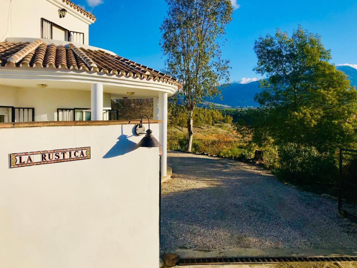 Вилла La Rustica En Vinuela, Piscina Privada Экстерьер фото