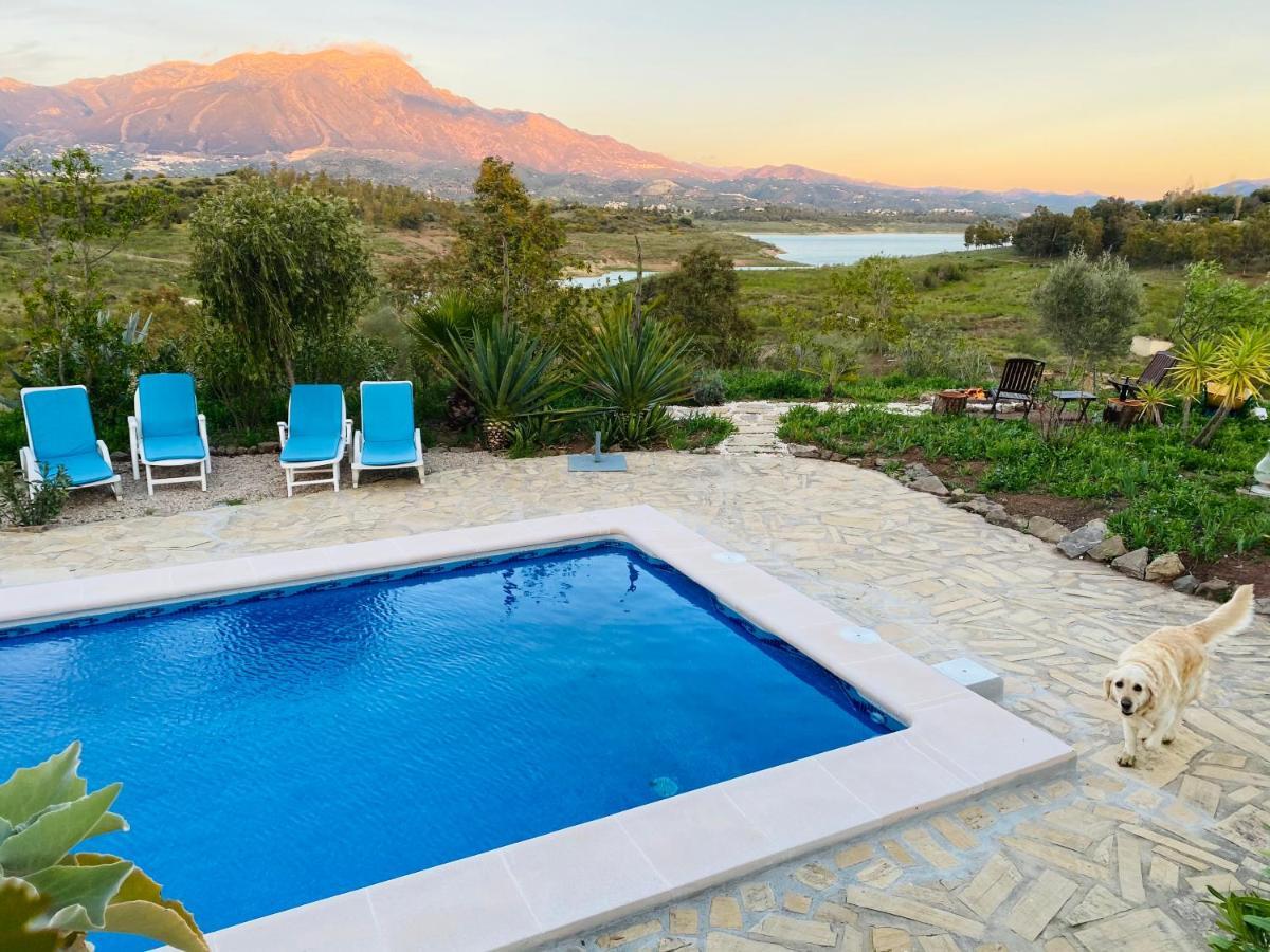 Вилла La Rustica En Vinuela, Piscina Privada Экстерьер фото