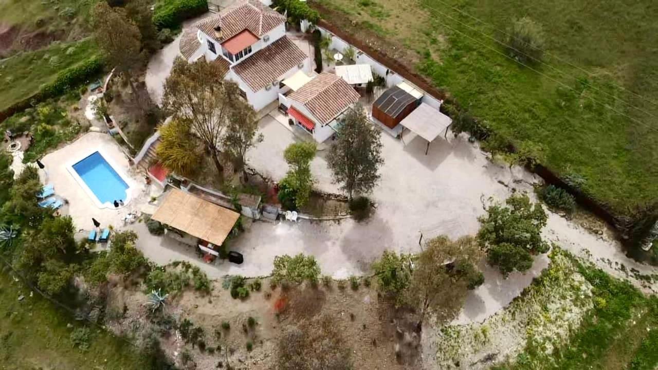 Вилла La Rustica En Vinuela, Piscina Privada Экстерьер фото