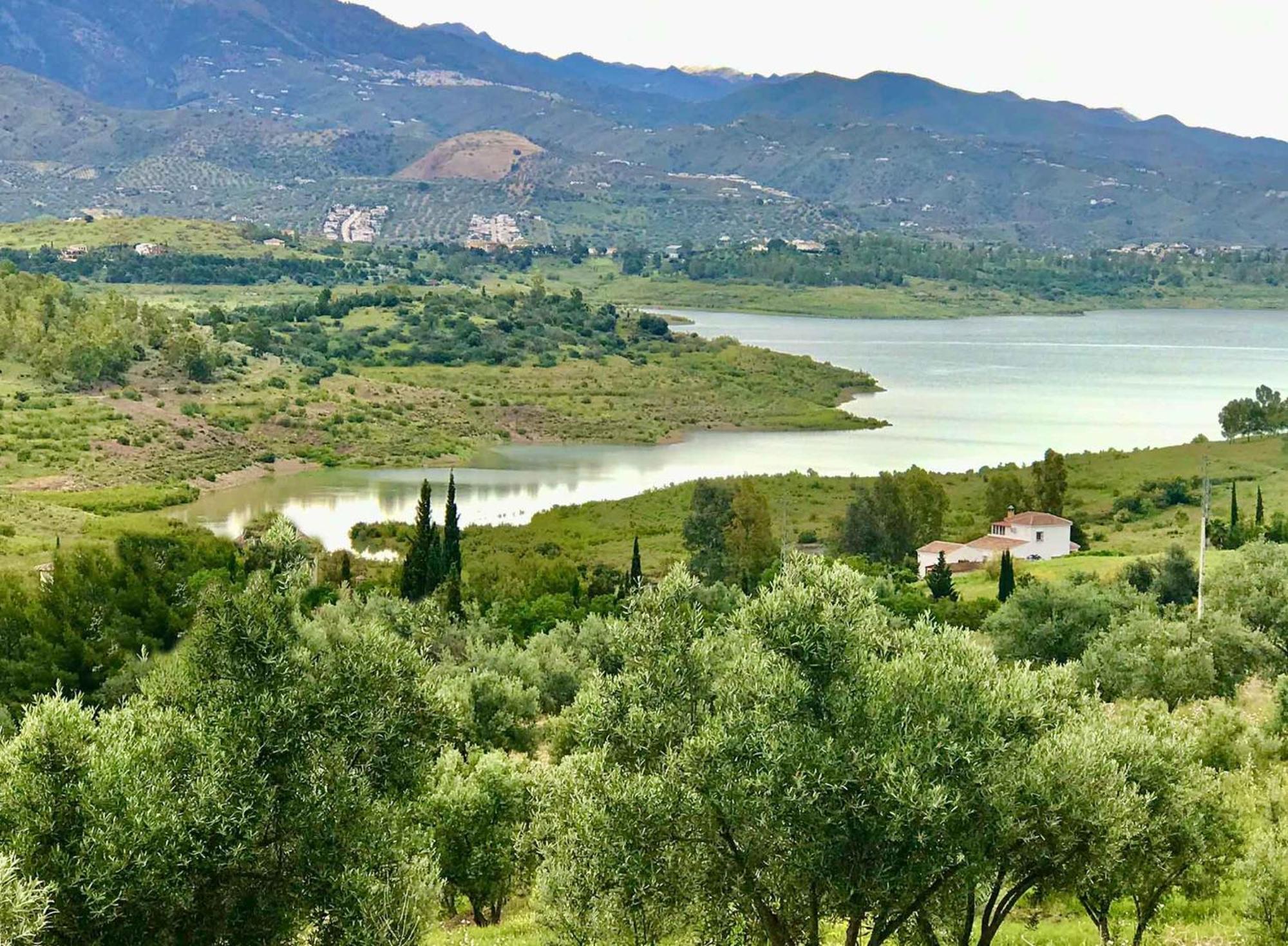 Вилла La Rustica En Vinuela, Piscina Privada Экстерьер фото
