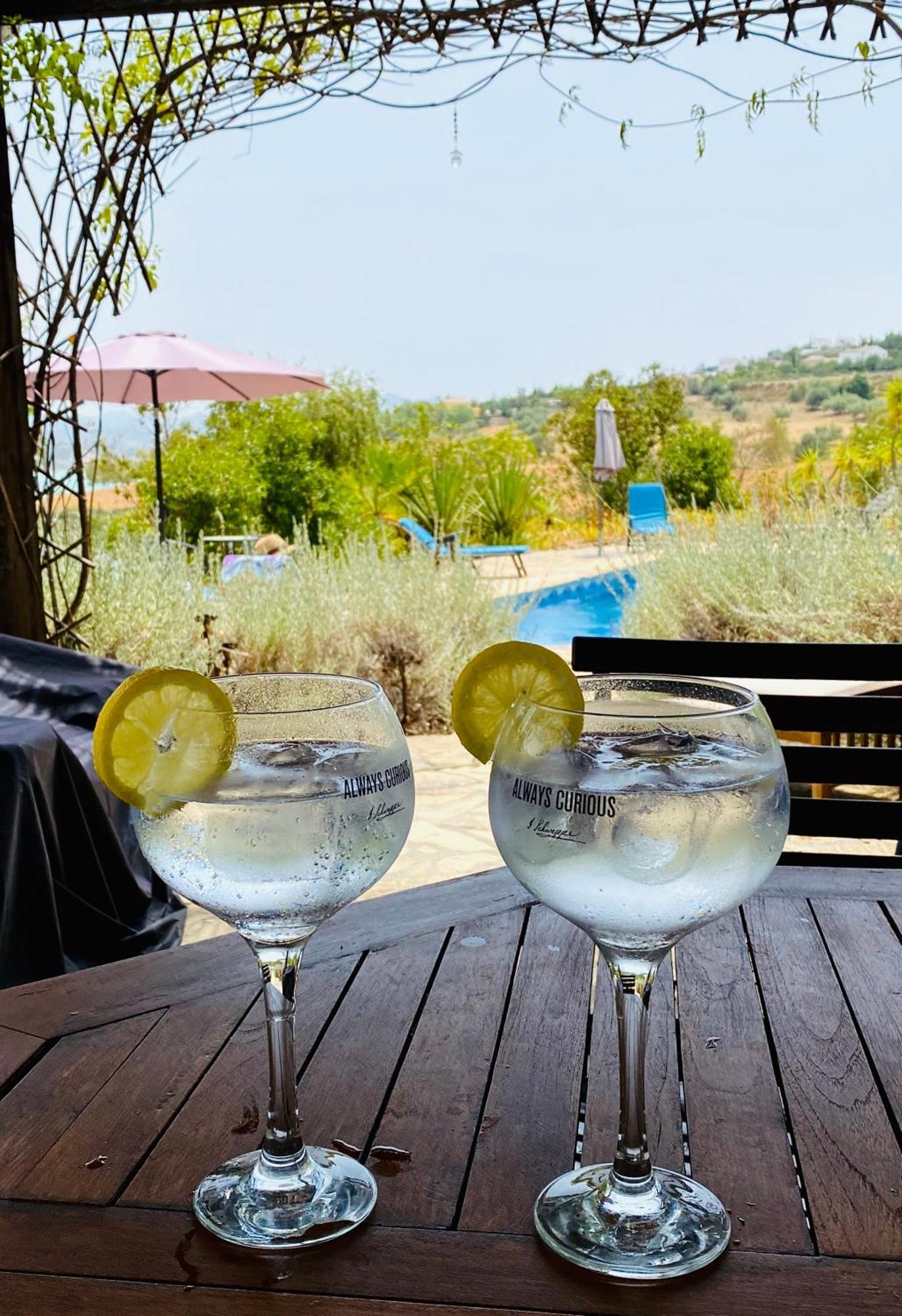 Вилла La Rustica En Vinuela, Piscina Privada Экстерьер фото